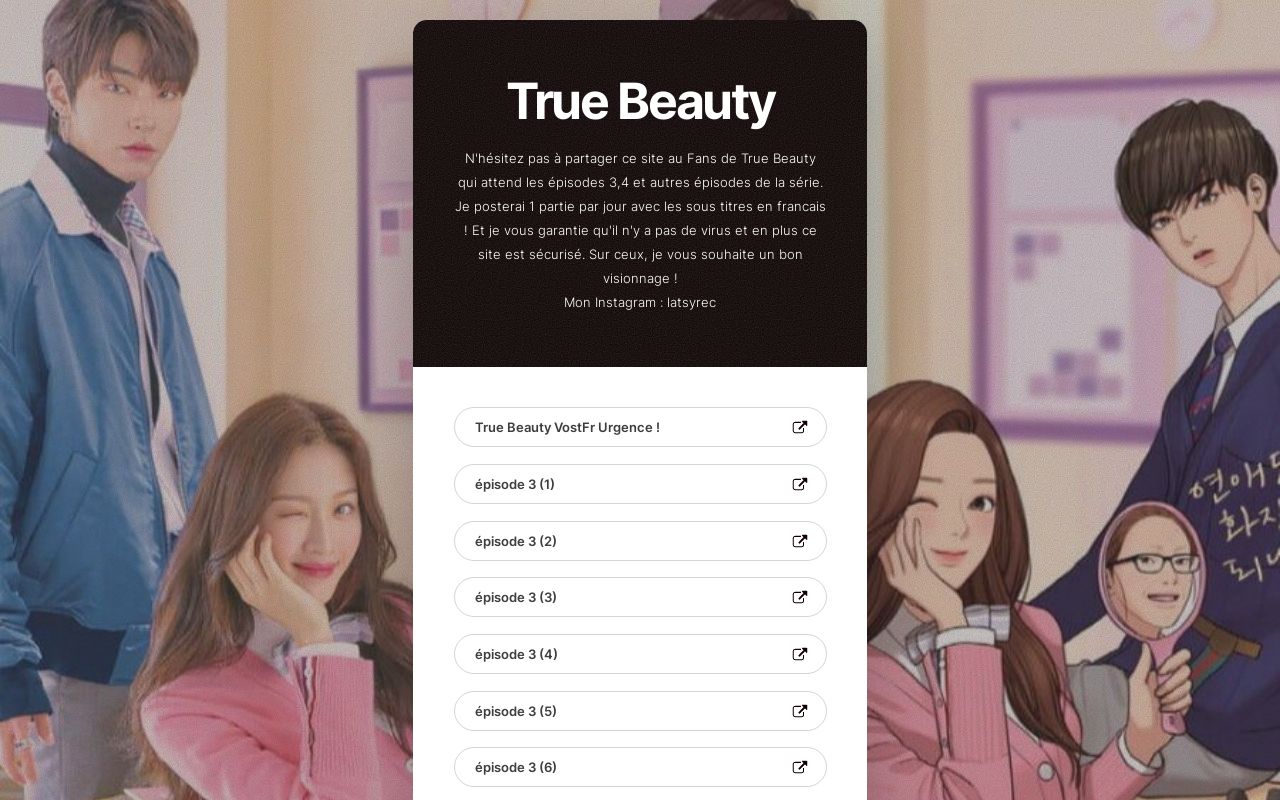 True Beauty en Français
